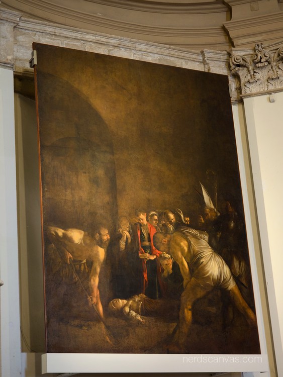 Burial of Saint Lucy by Caravaggio